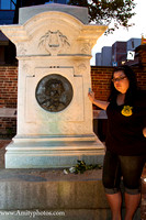 Poe Grave with Catherine Louise