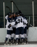 Knights celebrate goal in opening seconds