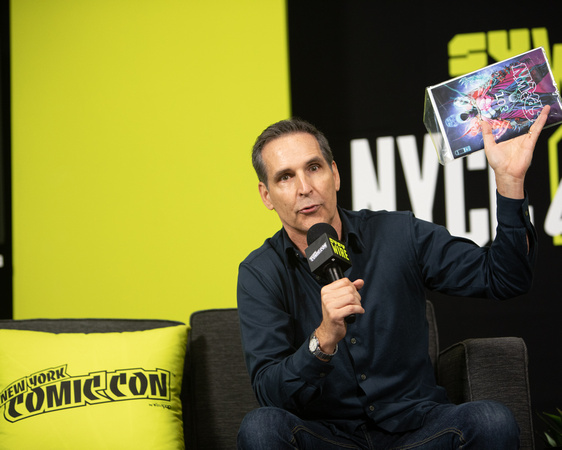 Todd McFarlane with Spawn 301