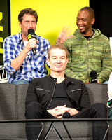 J. August Richards, James Marsters (Spike), and  J. August Richards