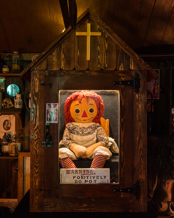 The Real Annabelle - seen (and stolen) by millions