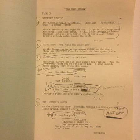 TZ used script- Only 2 cast members in episode had to be Super rare, with 4 page schedule