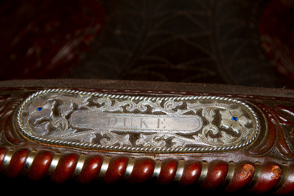 John Wayne's saddle