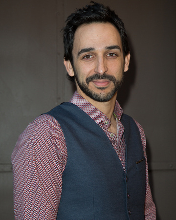 Actor Amir Arison attends the Broadway opening night of "The Realistic Joneses" at The Lyceum Theater on April 6, 2014